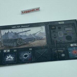 COBI: Tank Wars, Vehicle card #4 SdKfz 165 "Hummel"