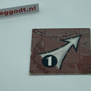 COBI: Tank Wars, Command token #1 Right - dark green military (ciemnozielony wojskowy/militarny)