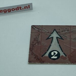 COBI: Tank Wars, Command token #2 Straight ahead - dark green military (ciemnozielony wojskowy/militarny)