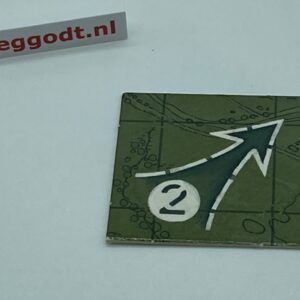 COBI: Tank Wars, Command token #2 Right - graphite (grafitowy)