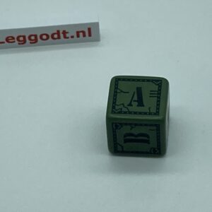 COBI: Tank Wars, Dice A-F - dark green military (ciemnozielony wojskowy/militarny)