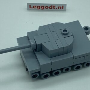 COBI: Tank Wars, Vehicle #5 PzKpfw VI Tiger - new grey (nowy szary)