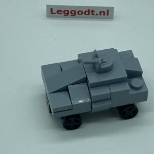 COBI: Tank Wars, Vehicle #6 Sd.Kfz. 222 - new grey (nowy szary)