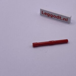 COBI: Bar L31.7mm (4 Pivots) with 2 Knobs - red (czerwony)