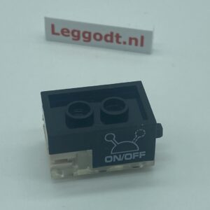 COBI: Electronic, On/Off Block - black (czarny)