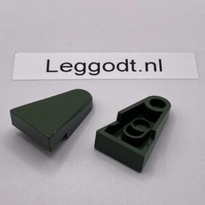 COBI: Slope, Plane 3P 3 x 1 Wedge - dark green military (ciemnozielony wojskowy/militarny)