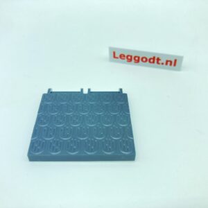 COBI: Hinge, Tile Modified 3 x 4 with Shingles Pattern - graphite (grafitowy)